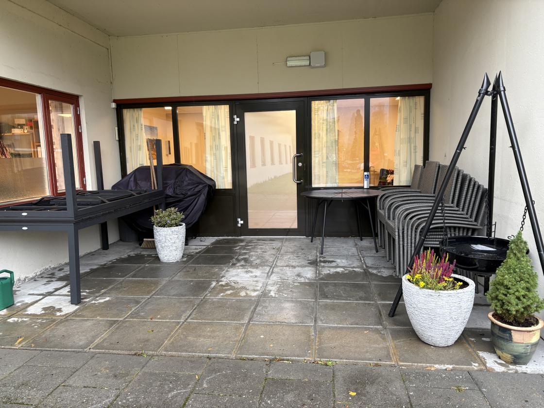 Fugleskiten vaska, og alt fint plassert.