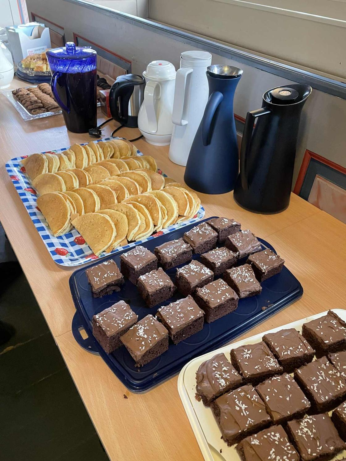 Mykje godt å bite i.