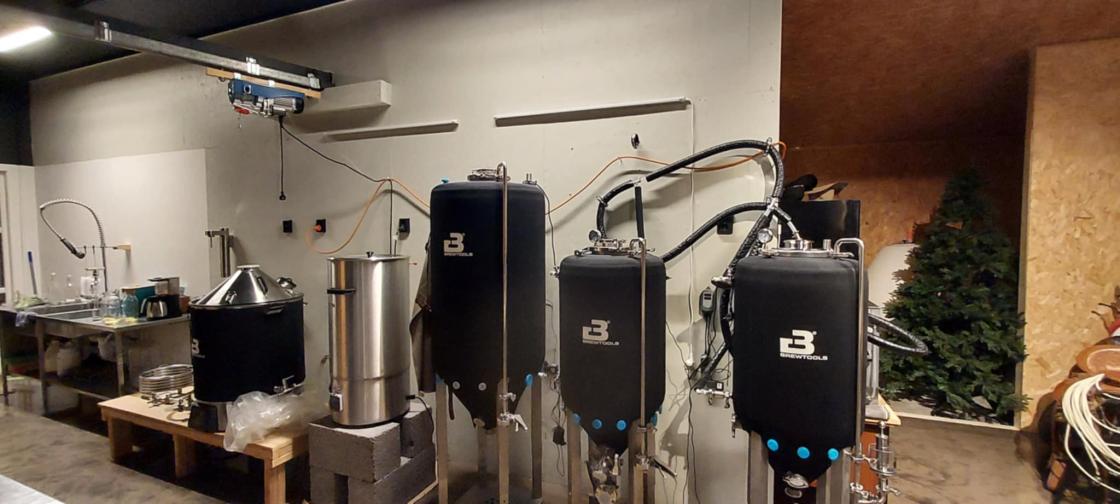 Lokale, med tanker for brygging