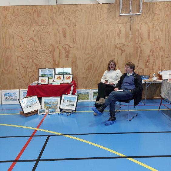 Oddbjørg  selde teikningar og bok