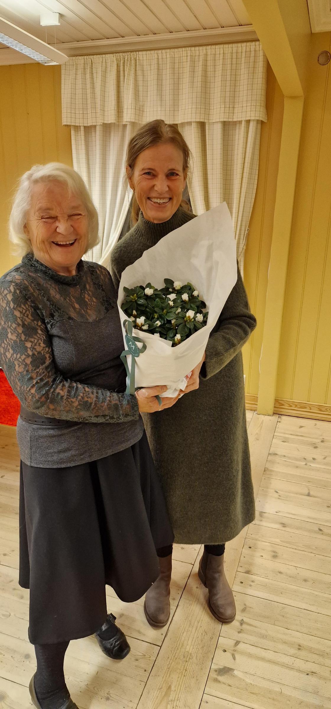 Ingjerd jubilant