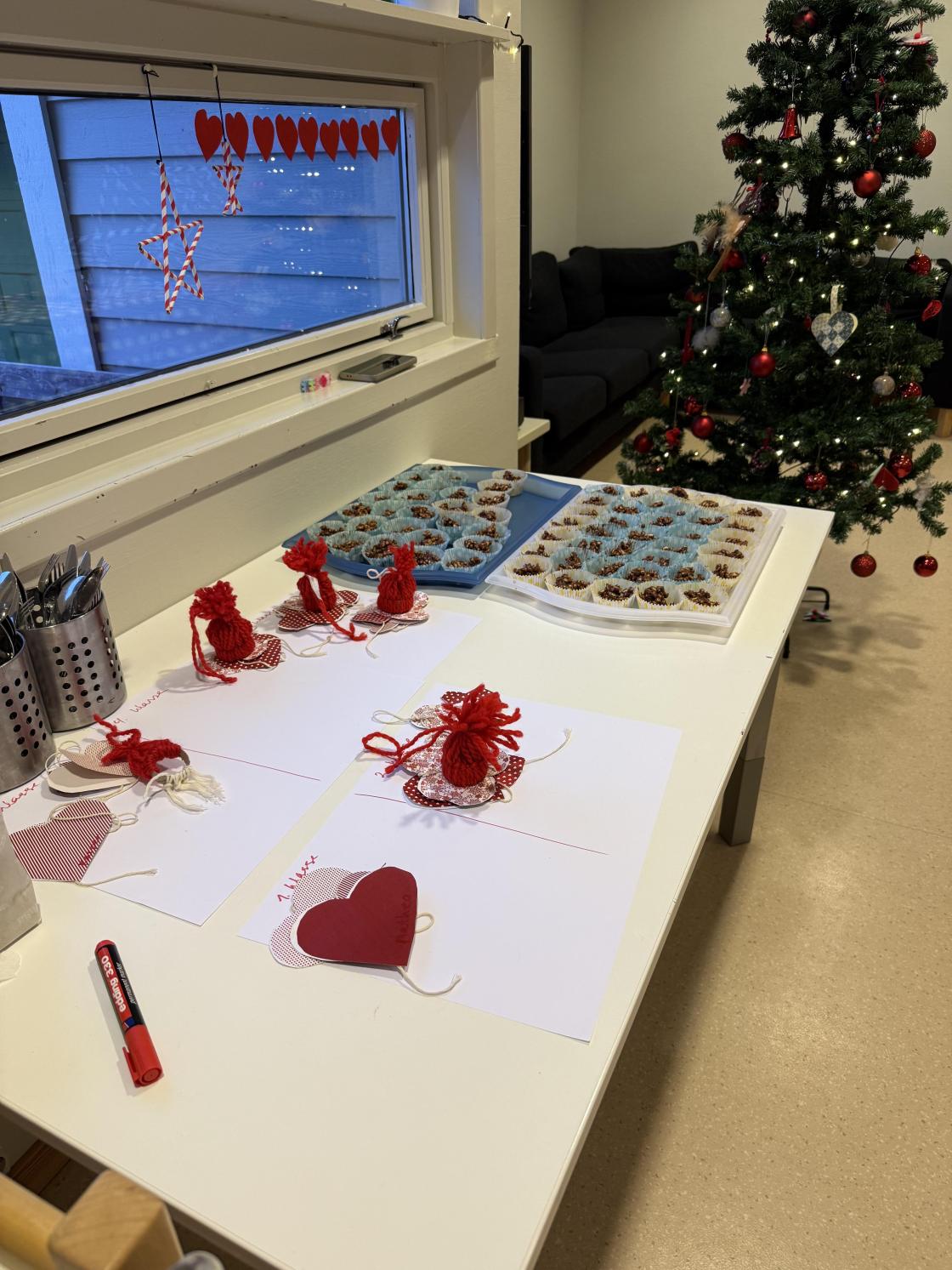 Litt av dagens produksjon.