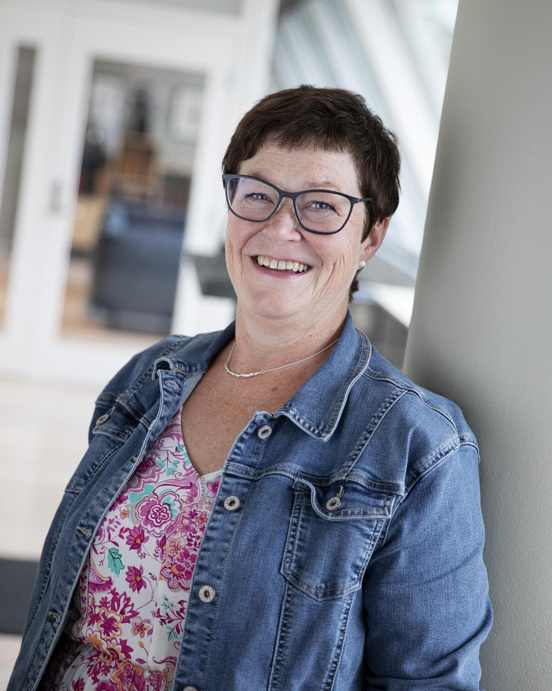 Borghild Grav Strekerud, Østfold, er innstilt som 1. nestleder i Norges Bygdekvinnelag. Foto: Studio Alma