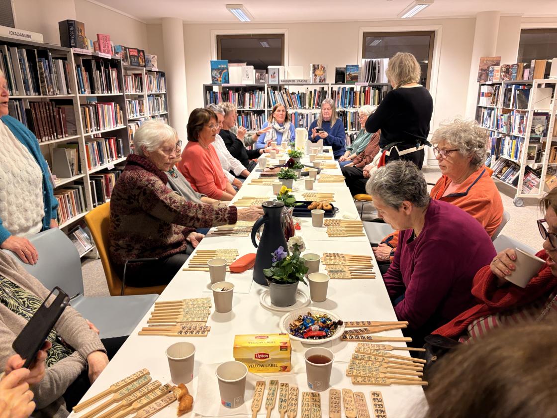 Åresalet gjekk unna!