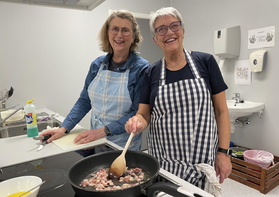 Jorunn og Anne Sigrid.