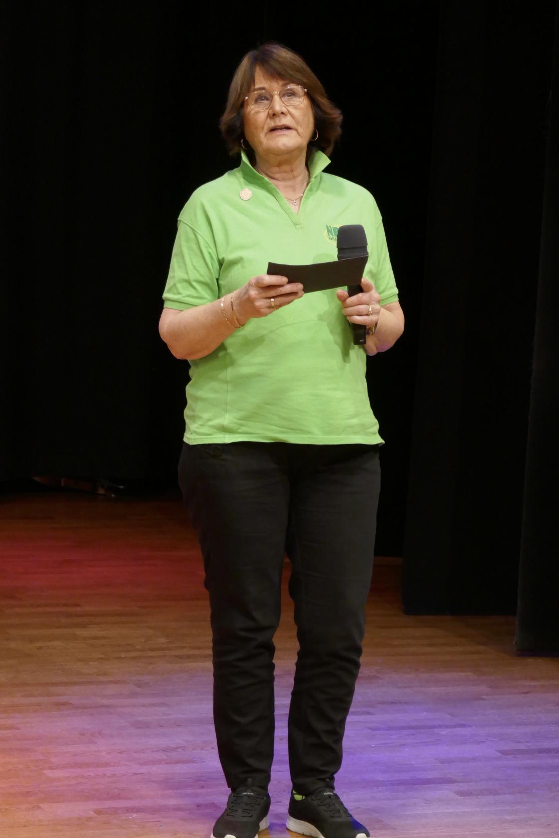 Bjørg hadde innlegg om vår rolle i Beredsskapsrådet.