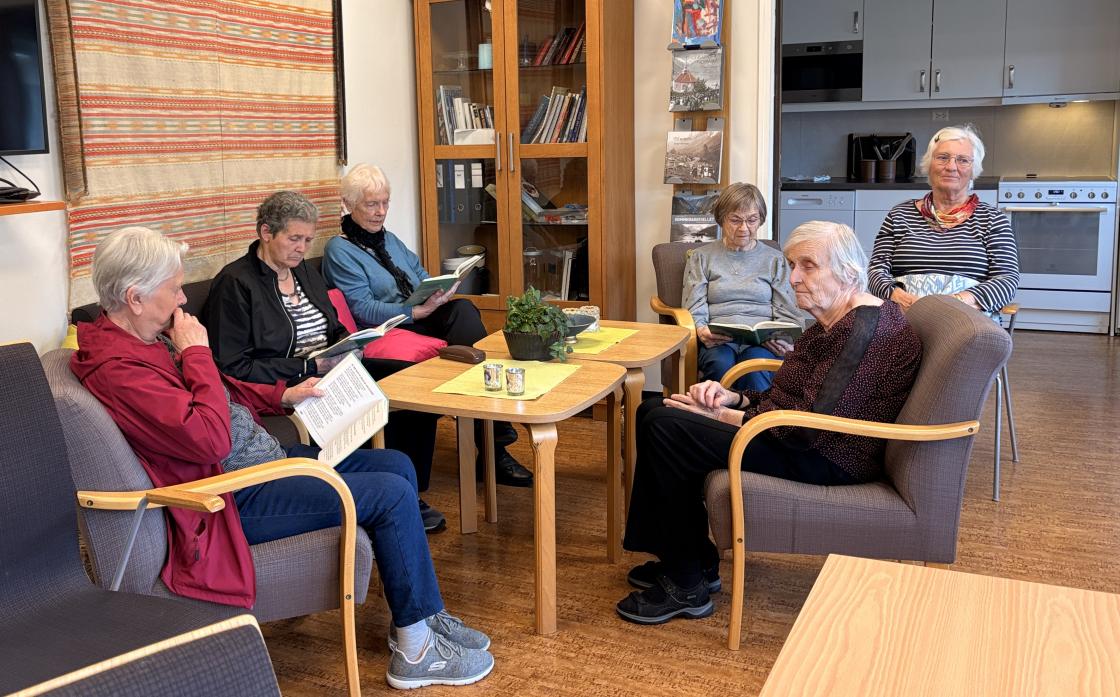 Heldigvis mange sangfuglar som ville vere med.