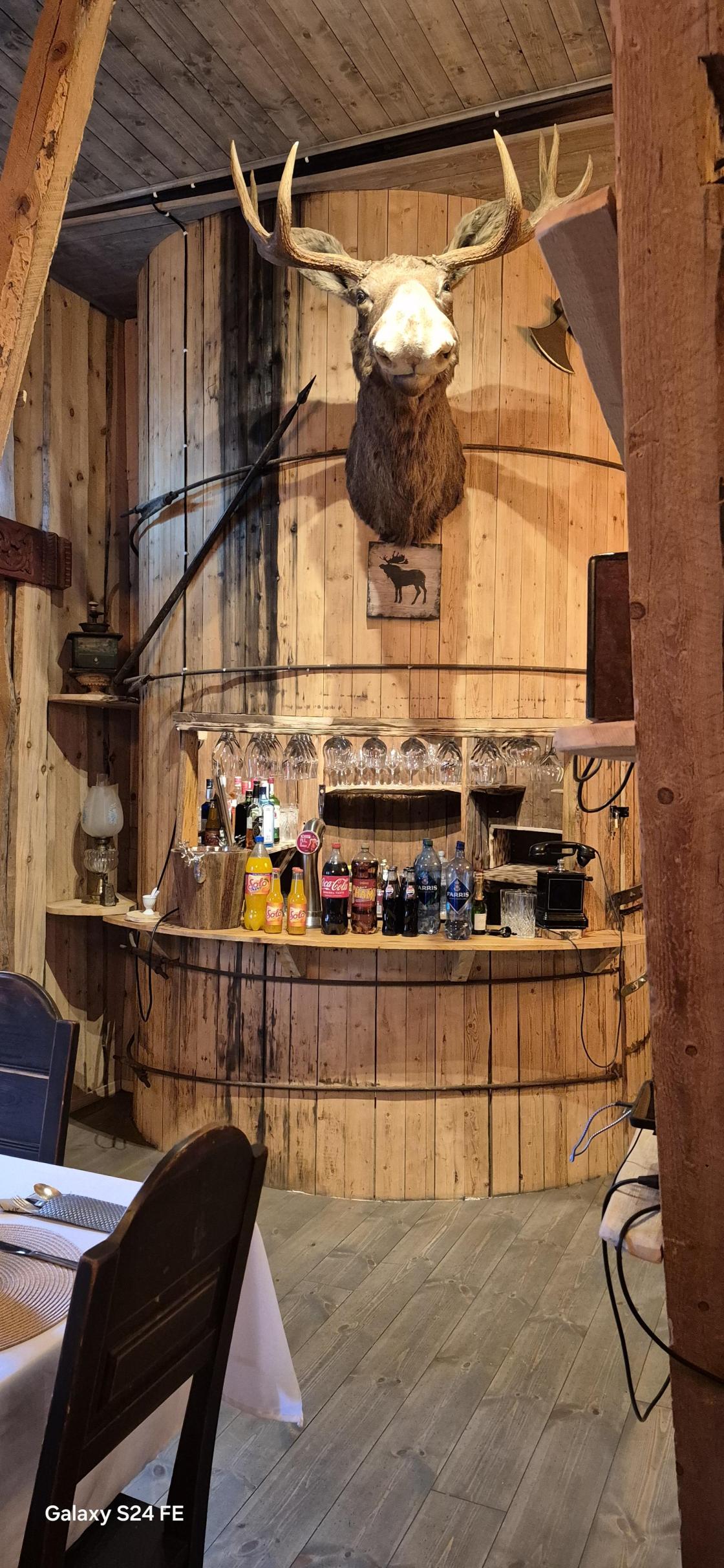 Silo som bar.