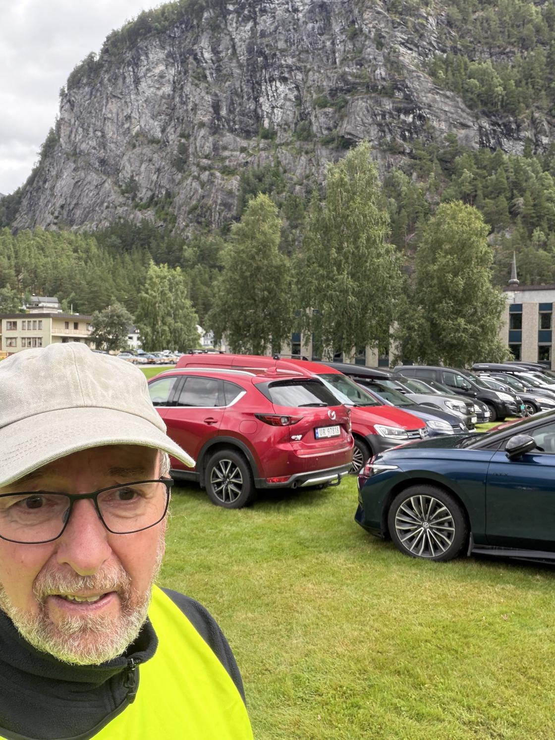 Lions ordna parkering på Rådhussletta i år også.