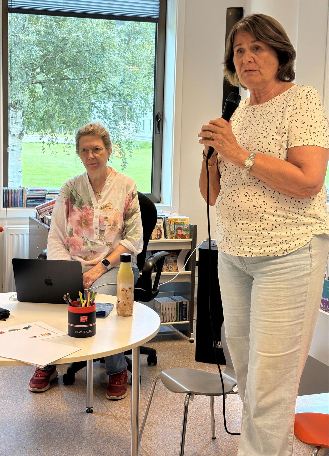 Bjørg og Eva Hilde er klar for ny sesong.