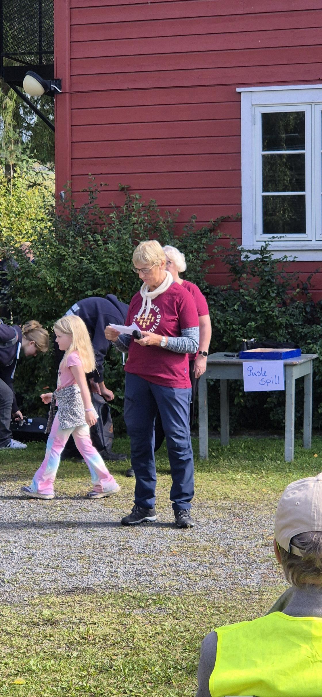 Jorun holdt et innlegg om beredskap.
