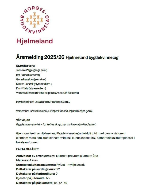 Årsmelding side 1
