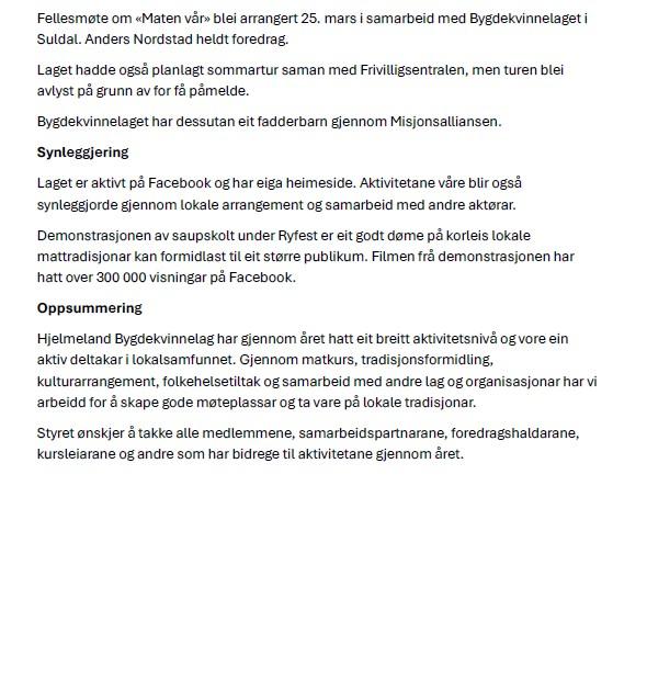 Årsmelding side 4