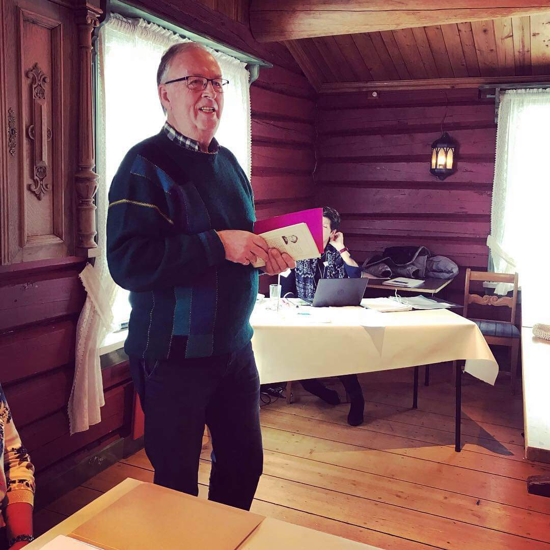 Hans Enger hadde ord for dagen