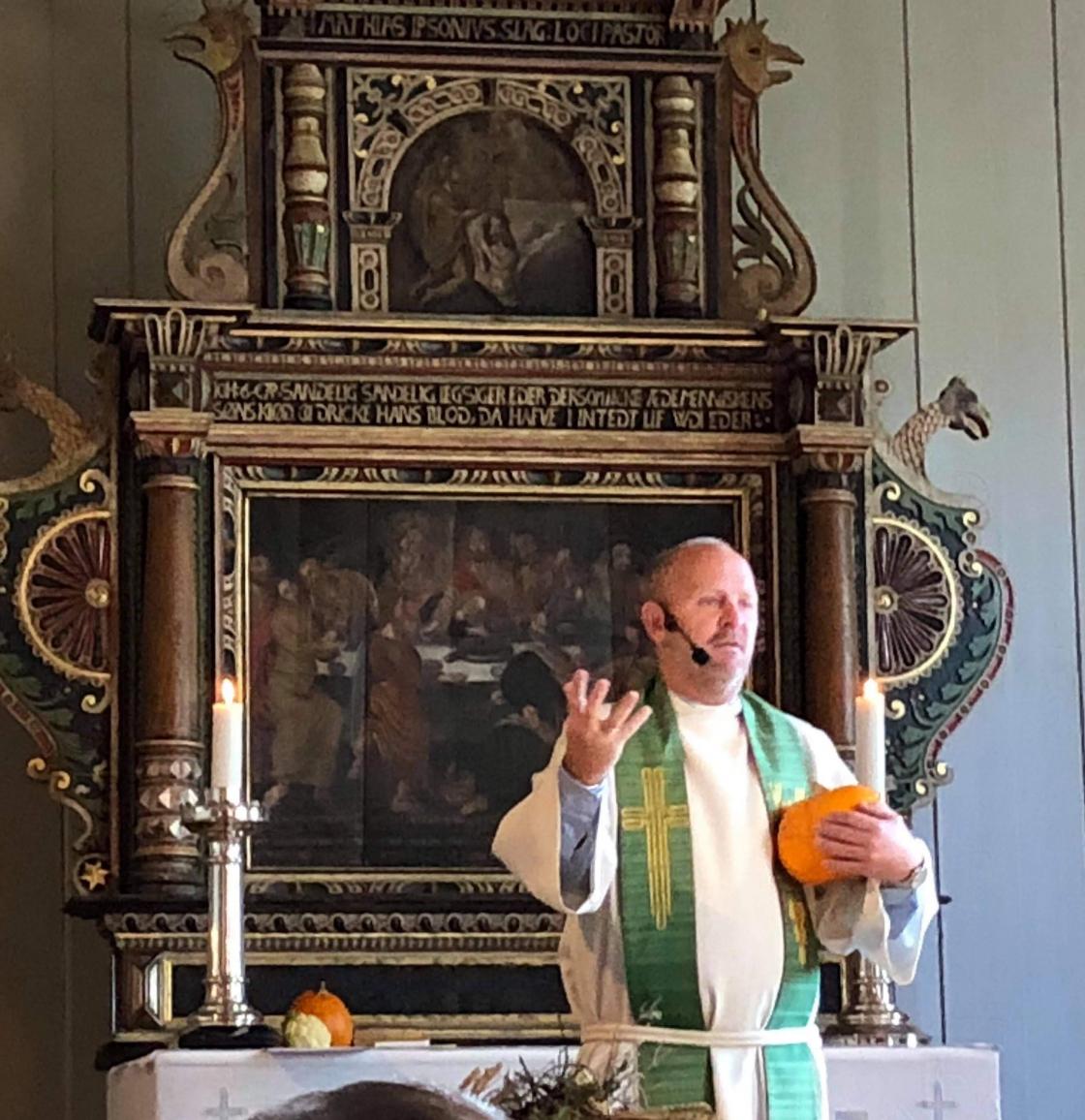 Beint Saaghus fortalte fra Madagaskar. Foto: Kathrine Kleveland