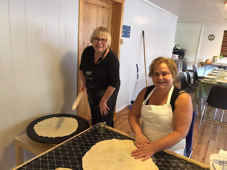 Då er det steiking på gang.