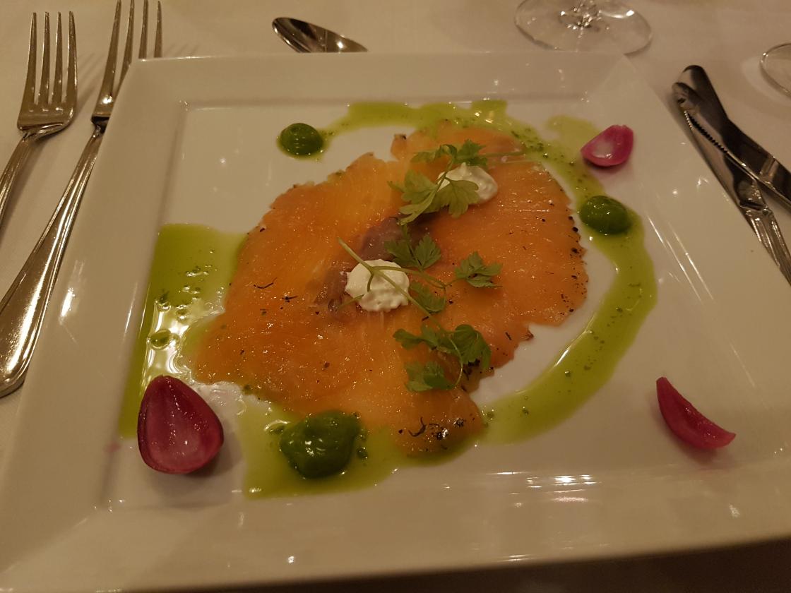 Akevittmarinert gravlaks. Foto: Linda M. Gusland.