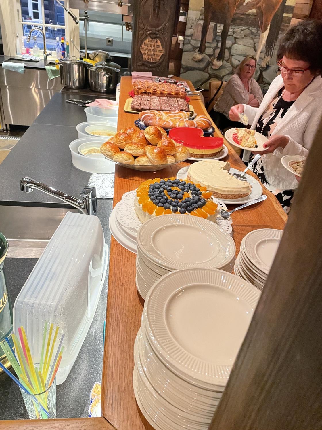 Nydelige kaker til kaffen