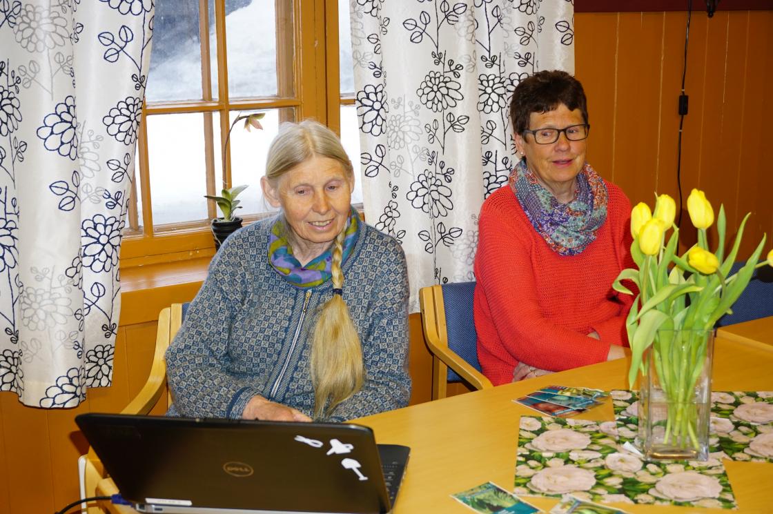 Ada K. Hageness og Else Gulbrandsen