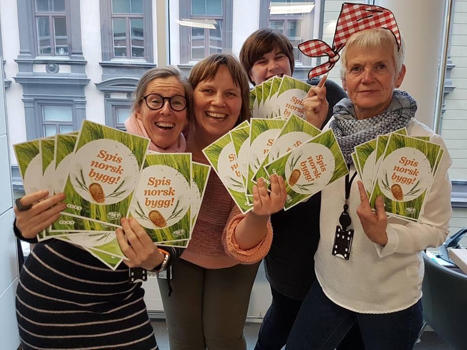 Administrasjonen i Norges Bygdekvinnelag er klar for aksjon!