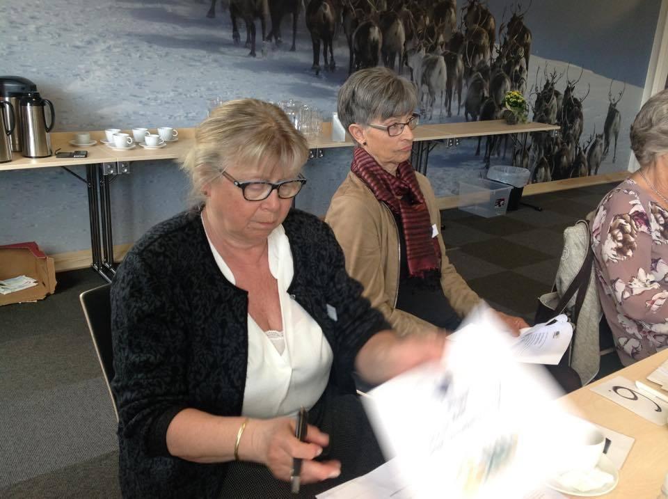 Fyresdal sine utsendingar Gunn og Berit