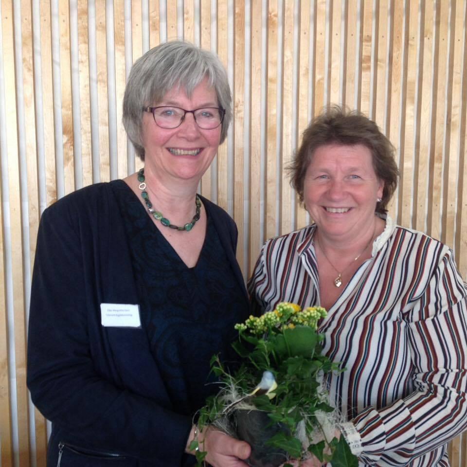 Leiar og nestleiar blei gjenvalgt