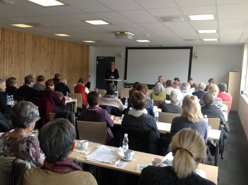 Leiaren held si årsmøtetale