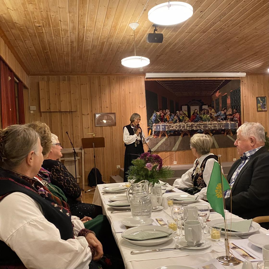 Bjørg S. Wetterstad ønsker velkommen