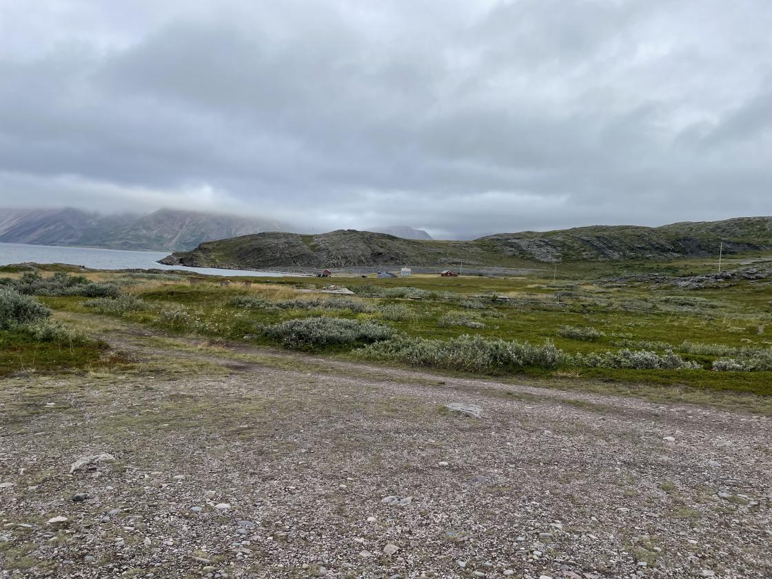 Utsikt mot Tanafjorden Gavesluft