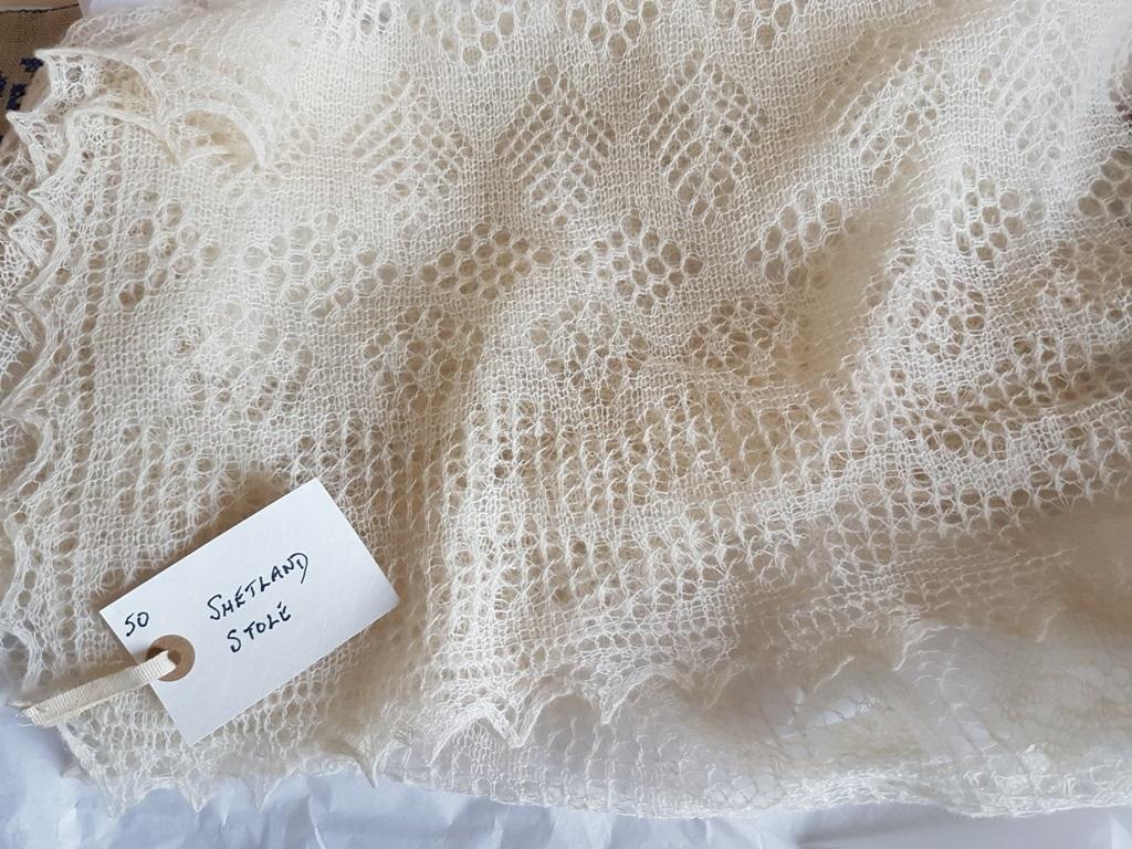 Tradisjonelt håndarbeid fra Shetland i Skottland.