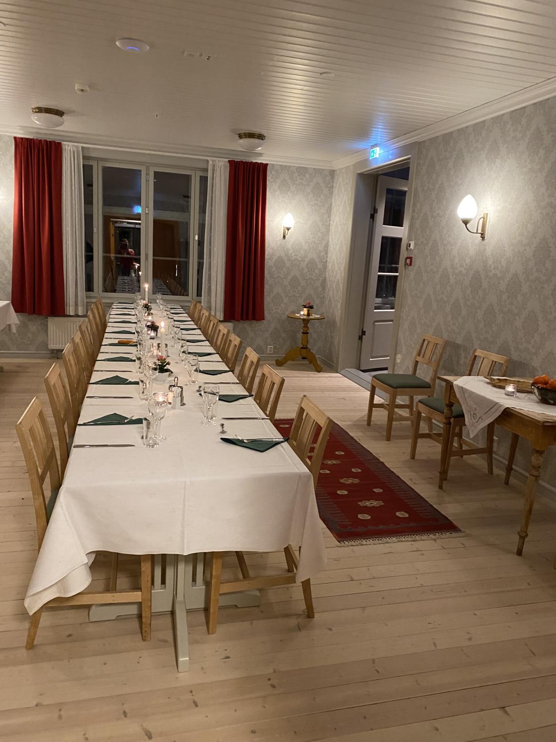 Steien Hotel - bordet dekket