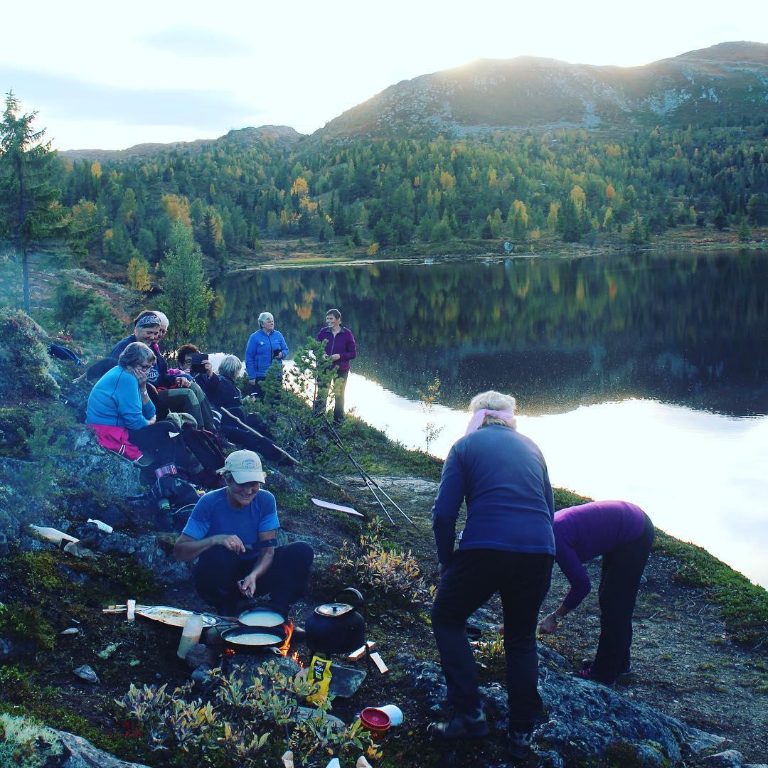 God turstemning i biletet til Borgny som stakk av med 3.plassen. Foto: Borgny Sletten.