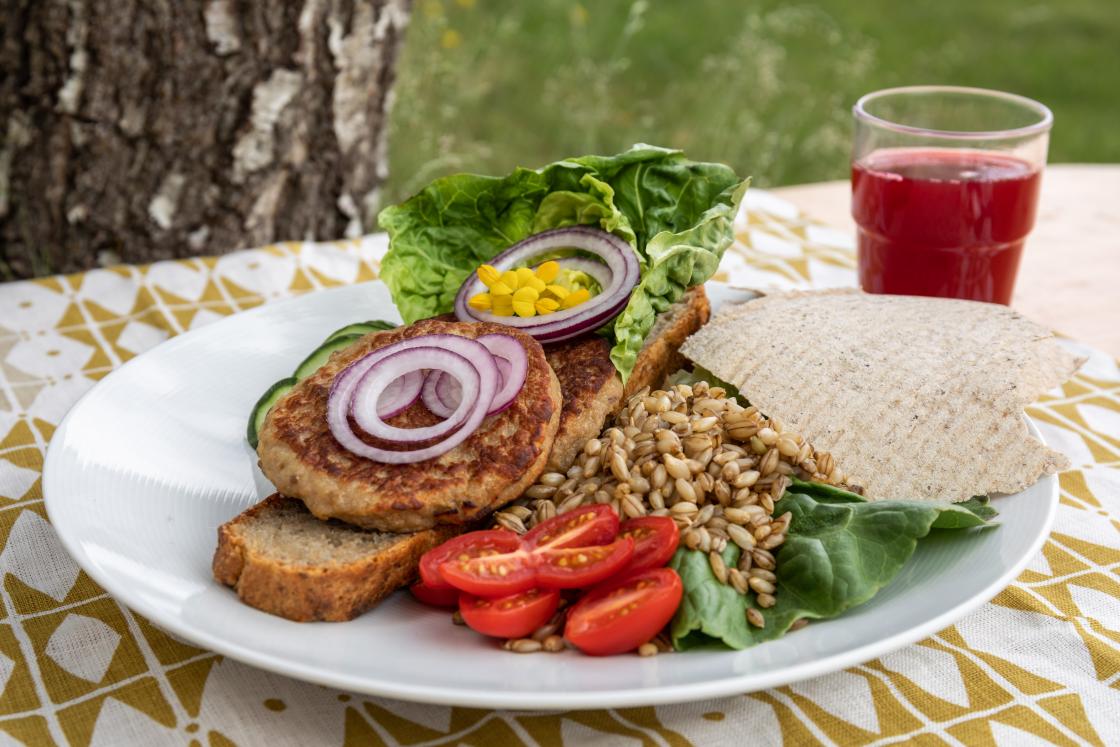 Minner fra Bygdekvinnelagets Bygglabb med Pihl nakenbygg. Foto: Øyvind S. Endal