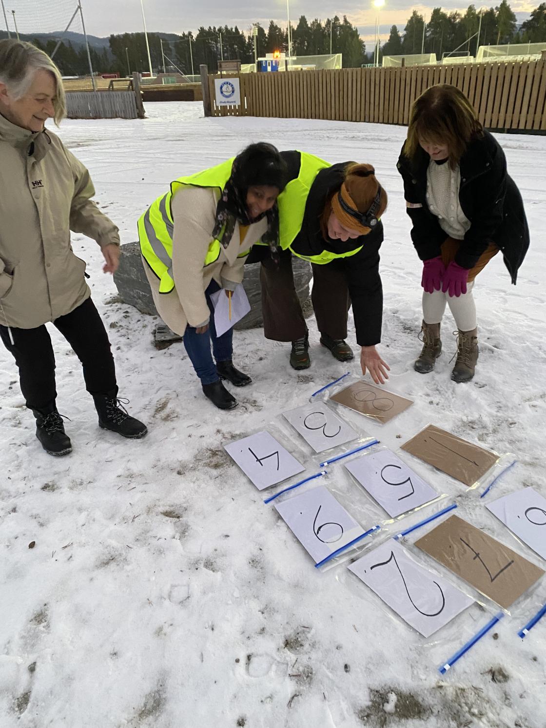 Tall-lek og det regnes