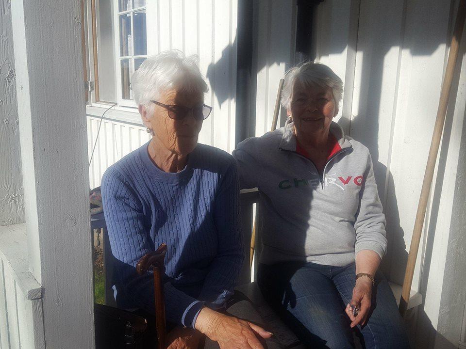 praten og hygge er viktig!