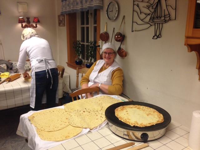 En pust i bakken med det flotte resultatet klar for smøring