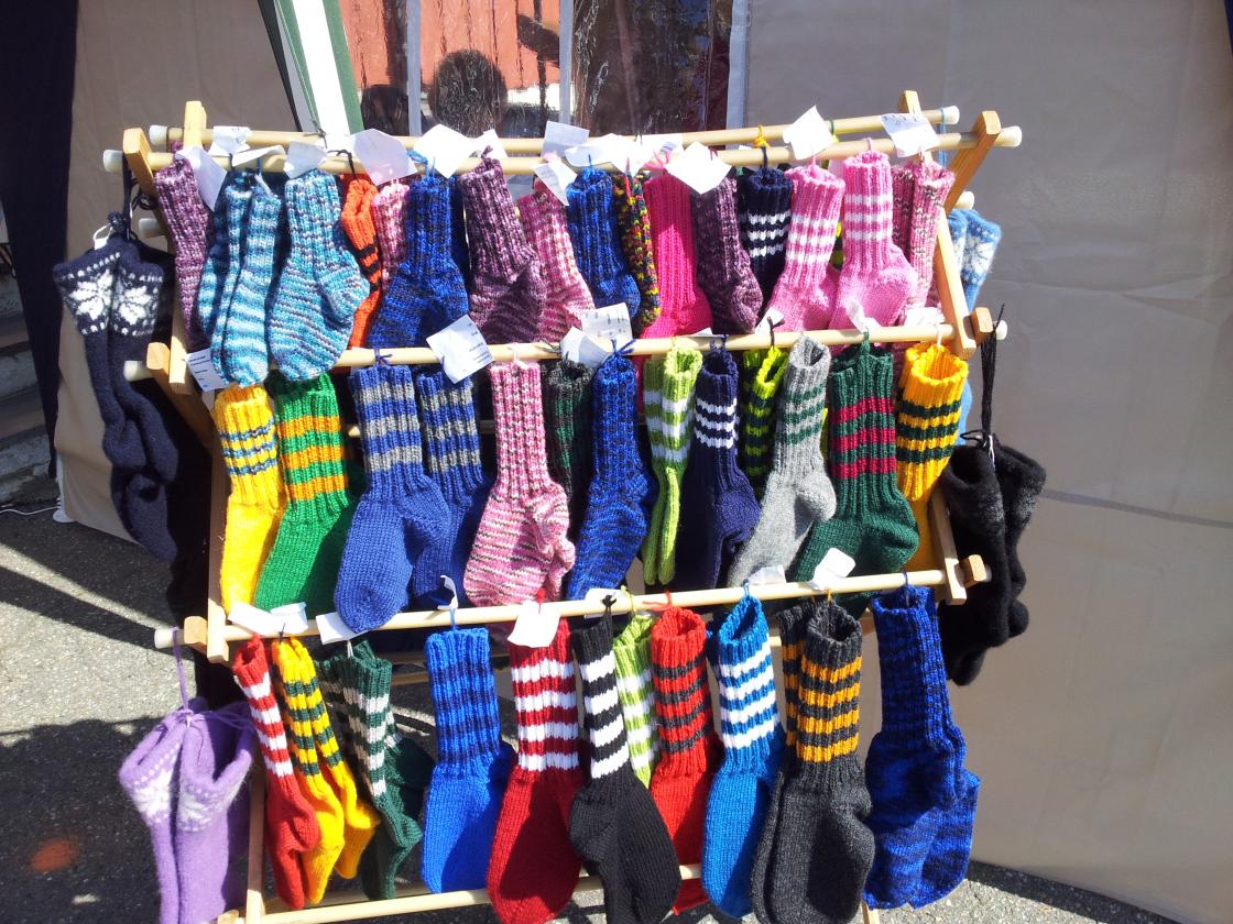 Stort utvalg av sokker