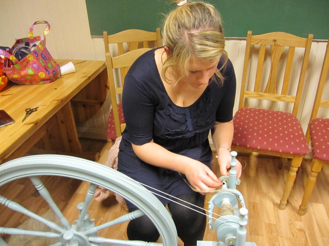 Heidi spinner ullgarn