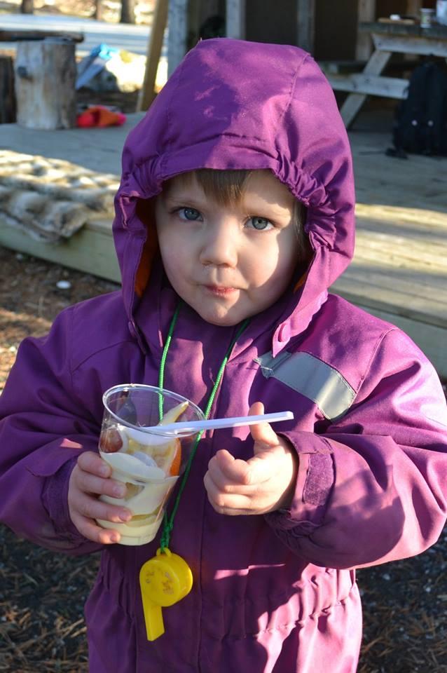 Noe sunt og godt for liten skrott