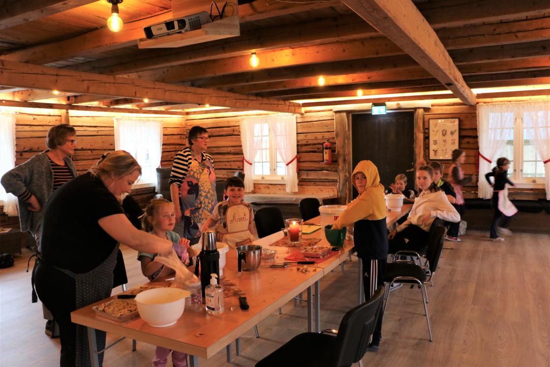 Alle små bakere er i full vigør. Foto: Toril Langmo Skjetne.