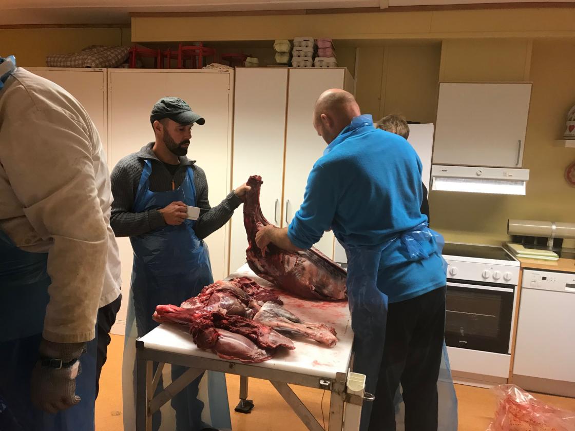 Deltakerne prøver selv