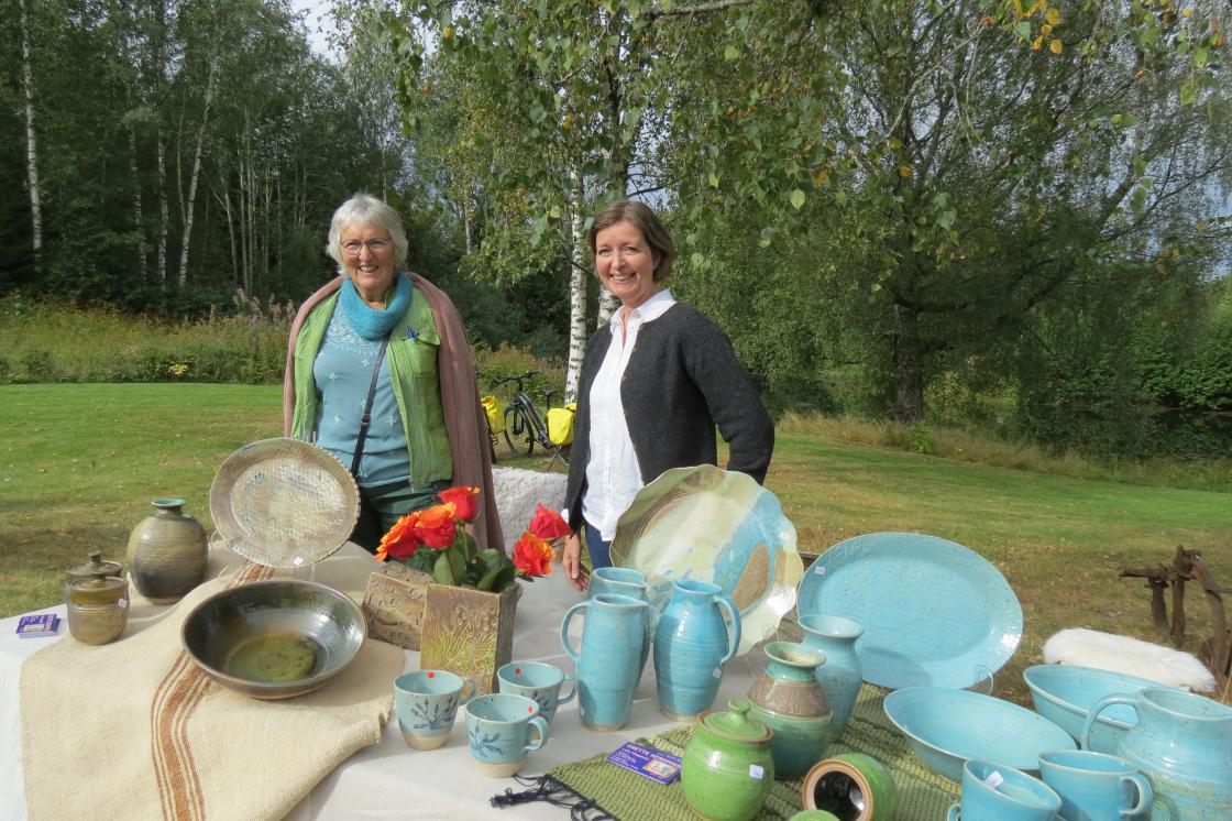 2 x Laila sørget for lekker og lokal brukskeramikk