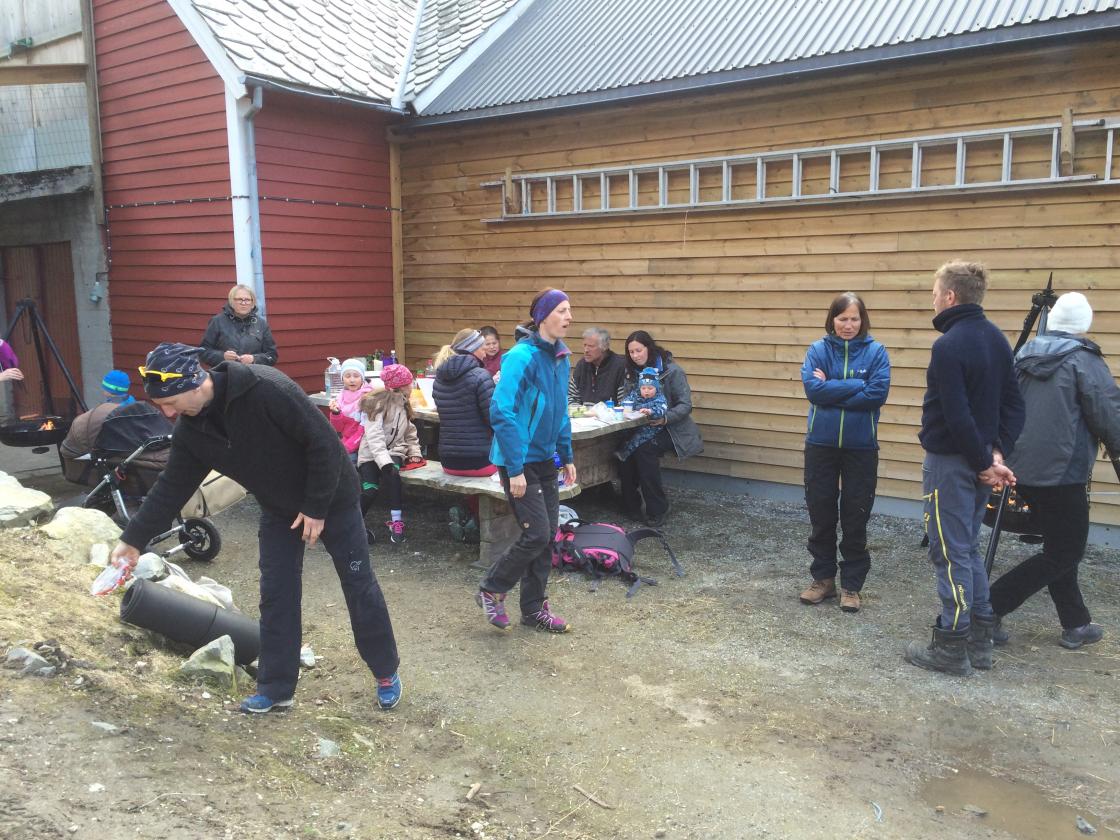 Grilling på Sekse Foto: Jorunn Sekse