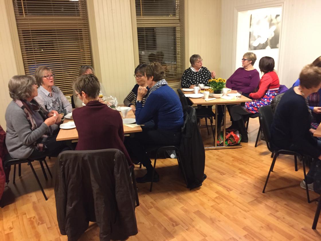 Ivrige damer med gode bidrag til Årsmøtet