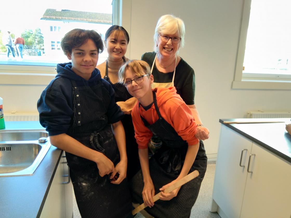 Lefsebakere fra Menstad uskole