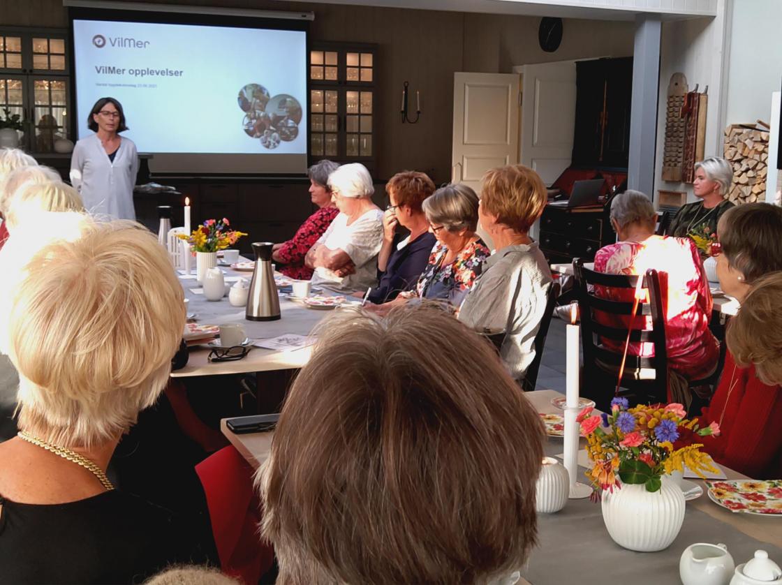 Koselig møte på Rambekk