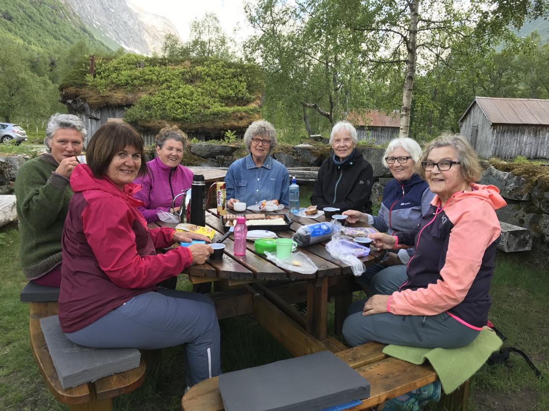 Ein flott gjeng samla. Fann ut at dette fekk vere avslutninga for i år!