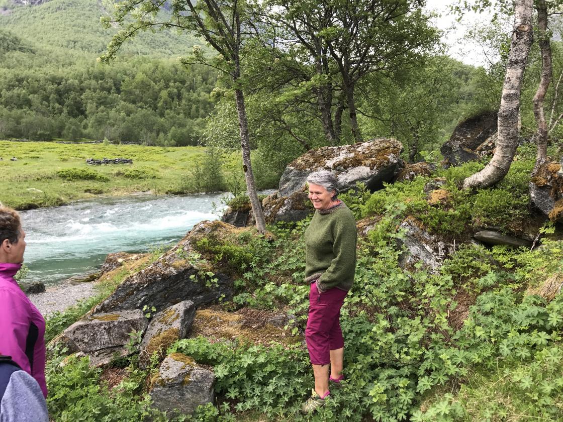 Mette Marie Døving var initiativtaker med sel på setra. Bodil Døving har også sel der.