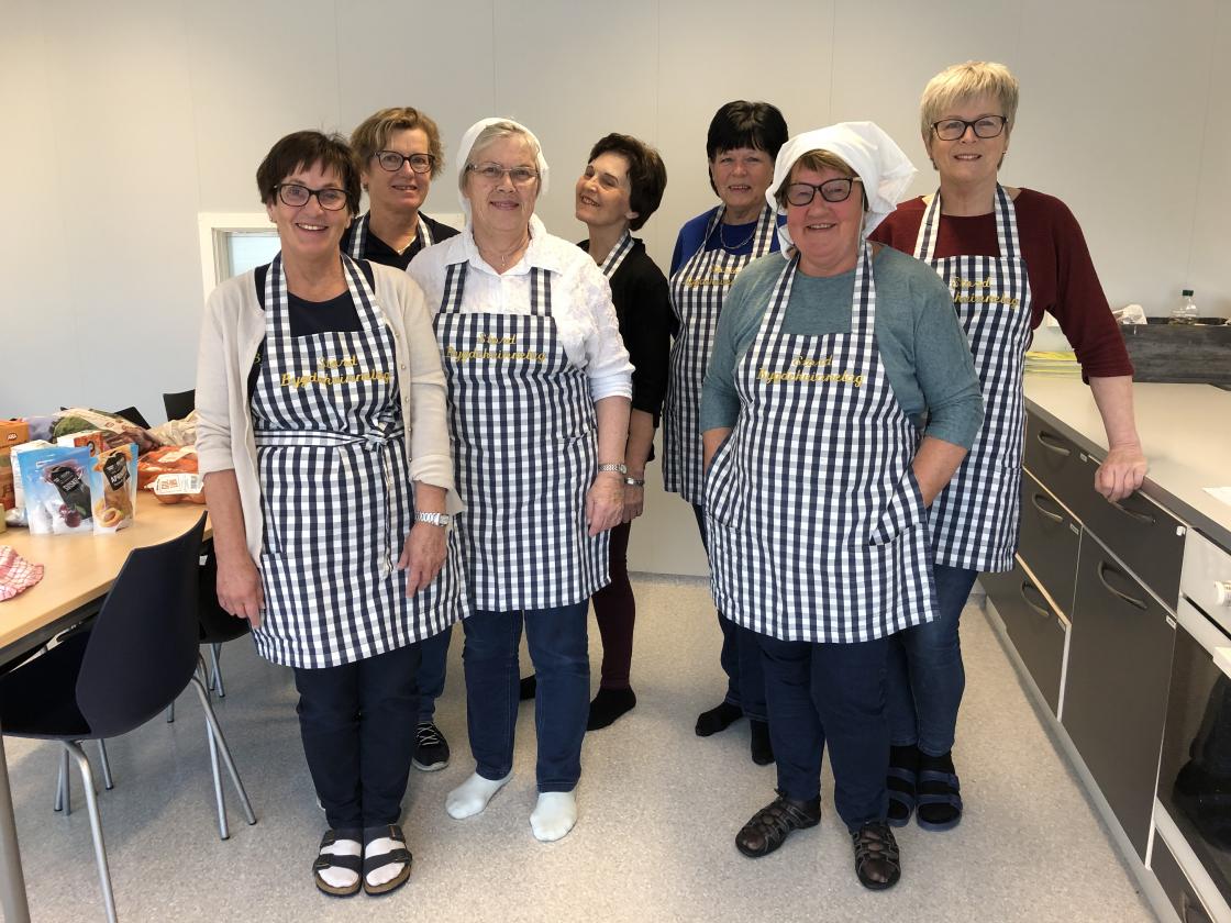 Instruktører i dag var Alfhild, Marit-Anne, Rigmor, Aud Brit, Anne Lise, Peggy og Hilde