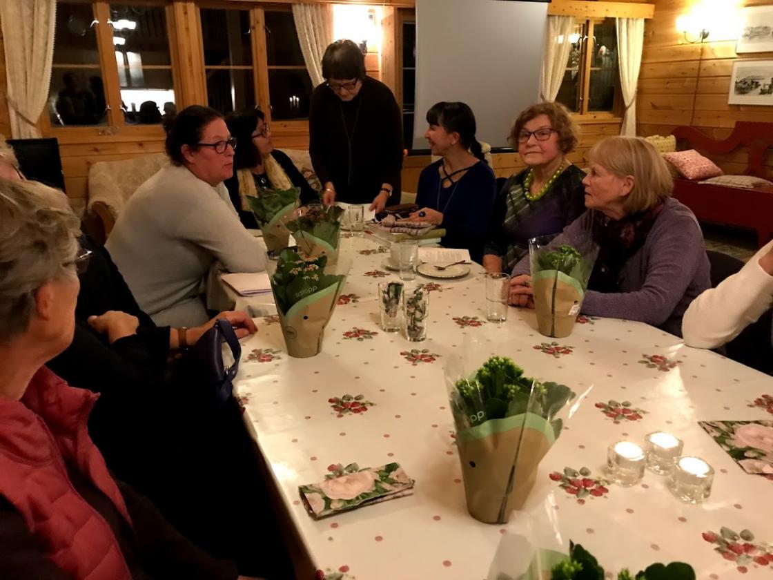 Her er trekking av årer i full gang.